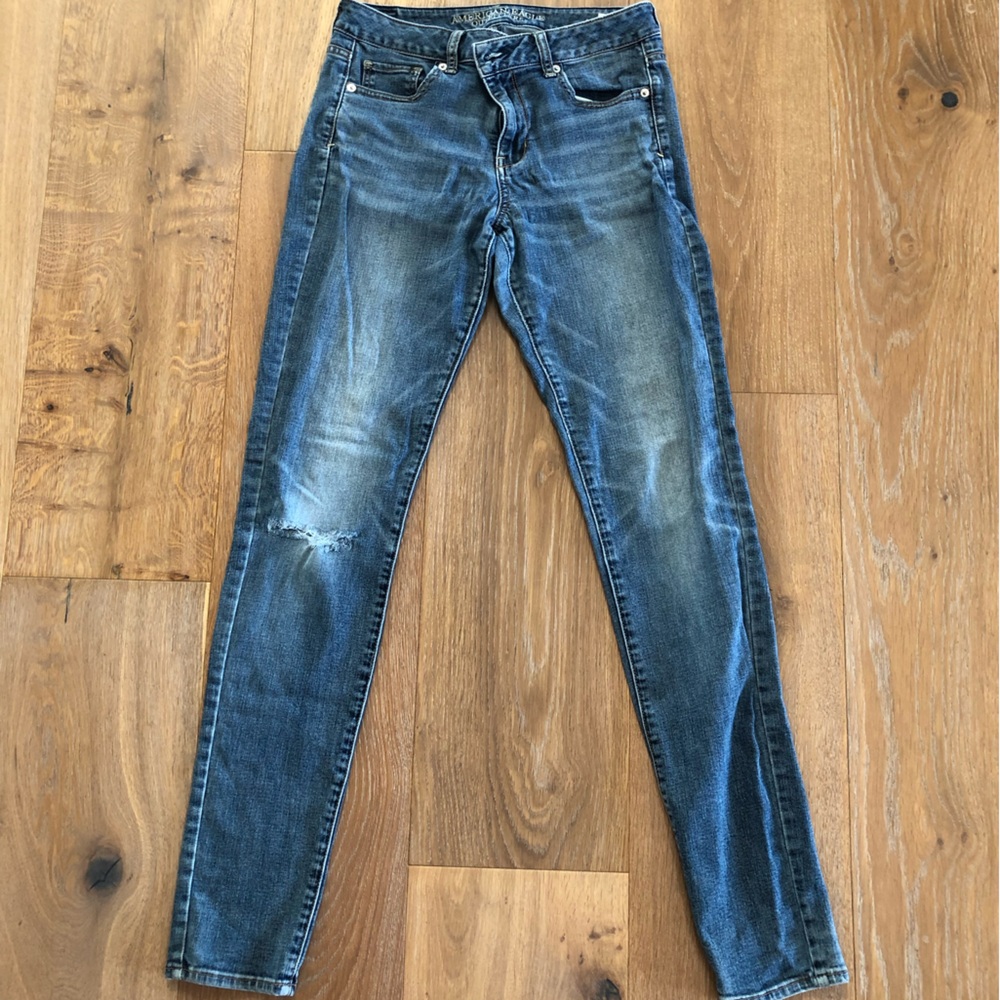 American Eagle Hi-rise skinny super stretch